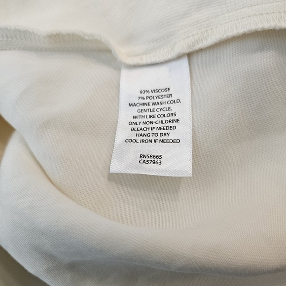 Nordstrom Plus Full Zip dress Size 2X Lagenlook Cream - Picture 7 of 8